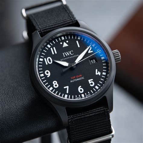 iwc top gun strap for sale|iwc top gun for sale.